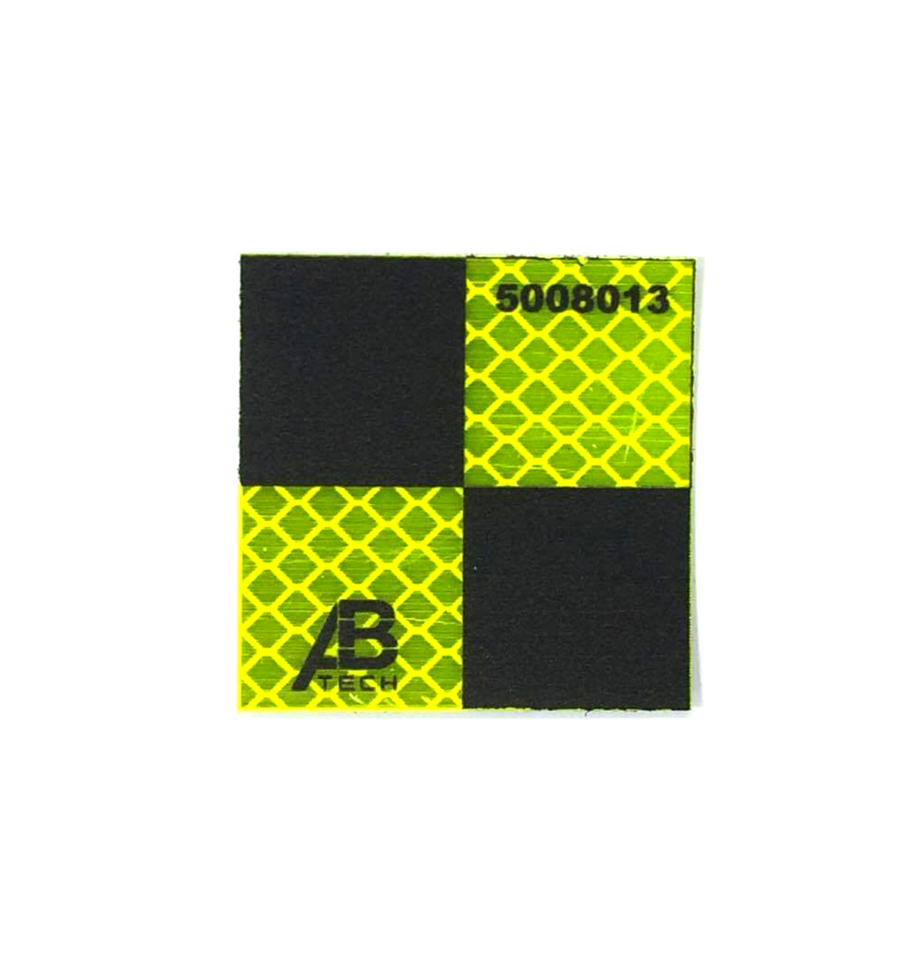 100-Pack 20mm Fluorescent Yellow-Green Retro Reflective Targets For Total Station