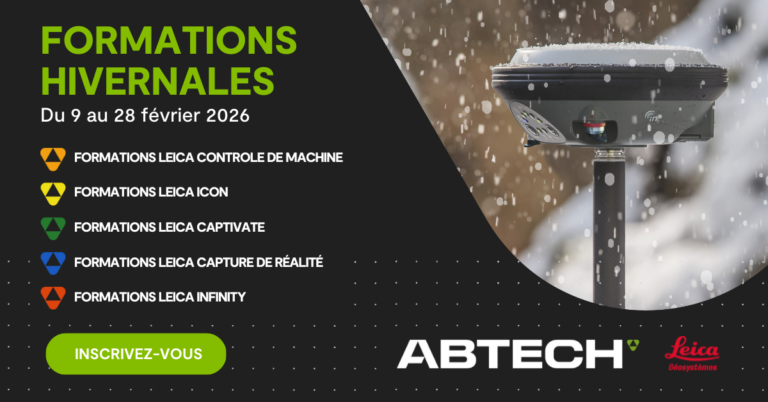 liste de formation Leica, hiver 2026, ABTECH