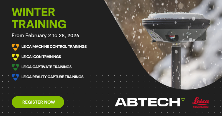 winter training list, iCON, Captivate, Machine Control, Reality Capture